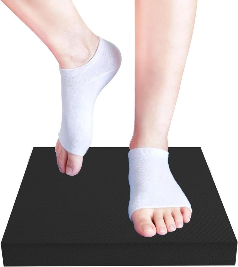 MBKHFLL Exercise Balance Pad，Balance Foam Mat for Physical Therapy Equipment & Strength Stability Training, Slip Resistant Foam Mat for Yoga, Pilates, Meditation，Gardening knee pads - Image 1